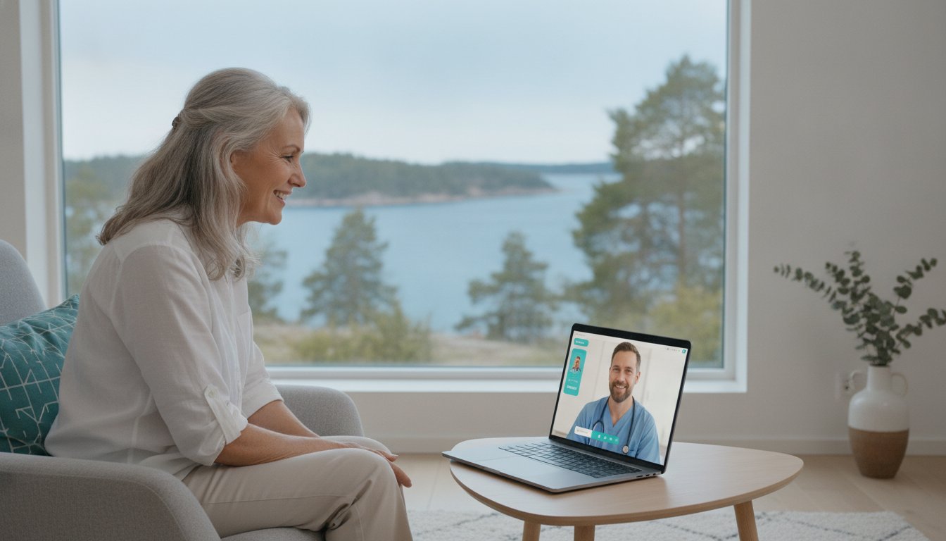 Digital vård smärtklinik: Specialistvård för långvarig smärta hemifrån