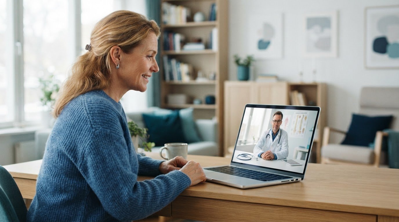 Boka smärtläkare online: Så går en privat specialistbedömning till